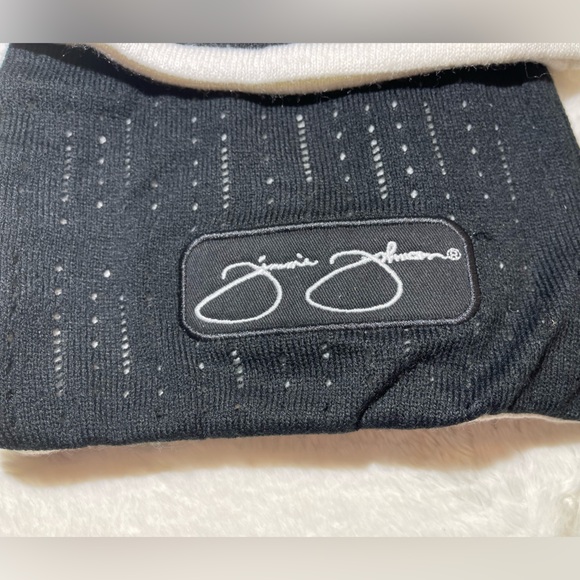 NWT legendary #48 Jimmie Johnson black & white toboggan & scarf bundle - Picture 2 of 5